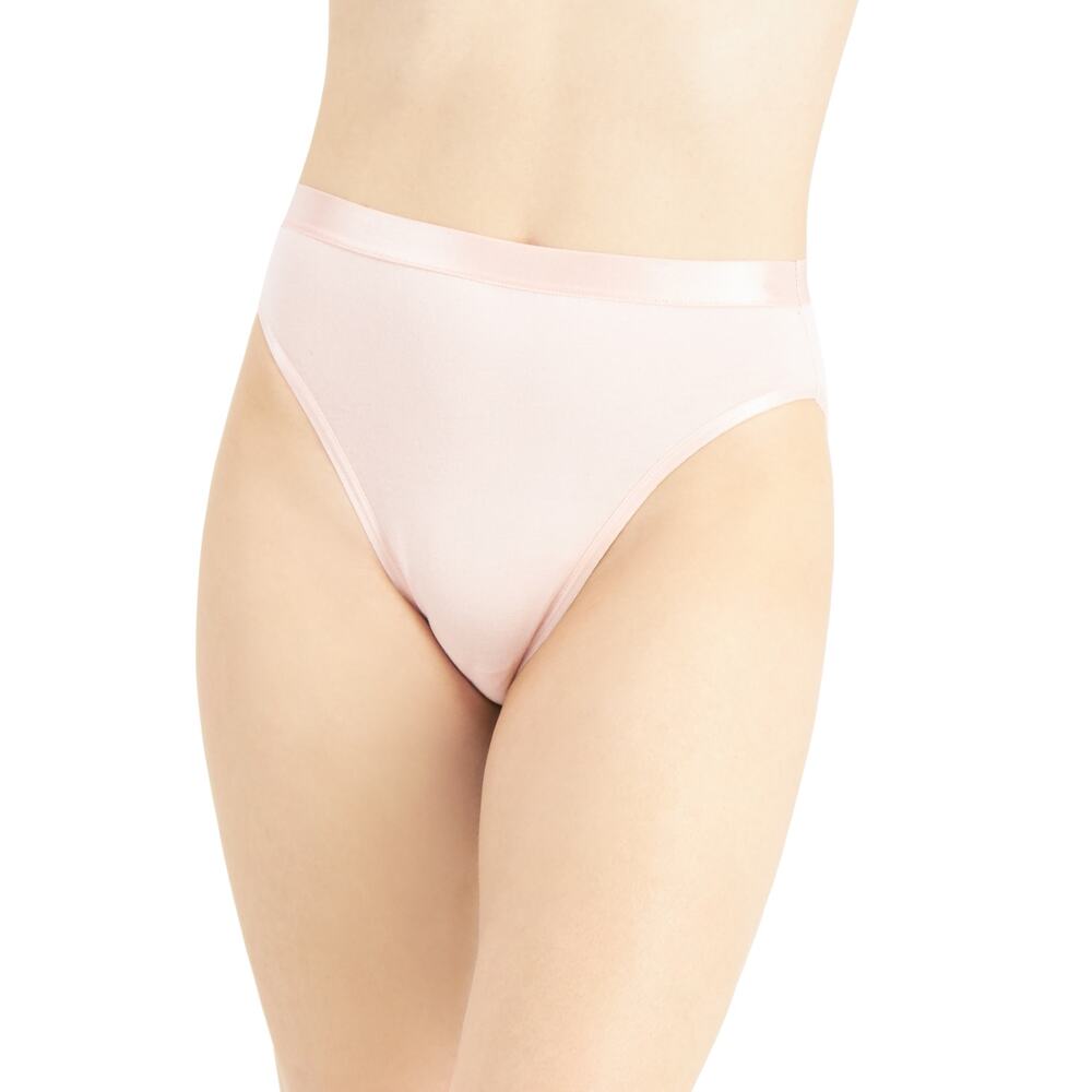 Jenni Women's Hi-Cut Bikini Underwear Panties Peachskin NWT Plus Size XXL